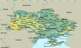Львов. Карта Украины.